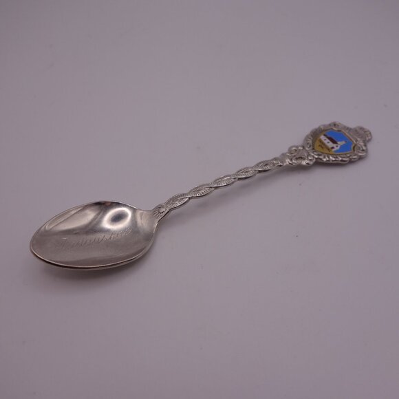 Tadoussac Quebec Silver Plated Japan Souvenir Spoon - Picture 1 of 15